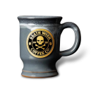 Death Wish Coffee (handgjord keramikmugg 2025)